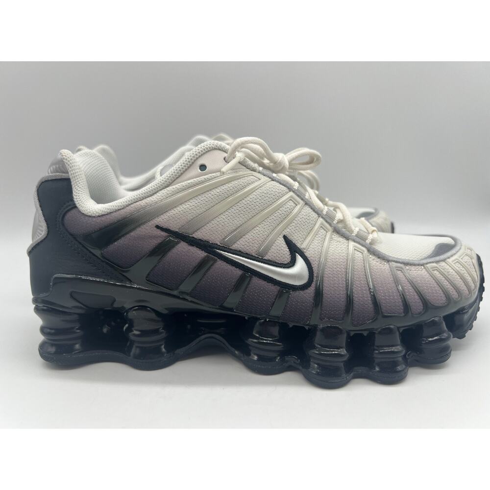 Nike Shox TL Off Noir Metallic Silver IB7705-001 Women Size 7.5 New